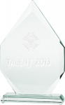 Victoria Sport Trofeum szklane grawerowane 3D z etui | G018/3D | 2010000255551