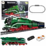 LeanToys Klocki Konstrukcyjne Lokomotywa Parowa Zdalnie Sterowana RC 2348 el. | 5905991072454 | 5905991072454