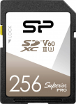 Silicon Power m&auml;lukaart SDXC 256GB Superior Pro UHS-II | SP256GBSDXJV6V10 | 4713436150145