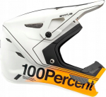 100% Kask full face juniorski STATUS DH/BMX Helmet Carby Silver roz. S (47-48 cm) | 841269171779 | 841269171779