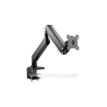 Digitus Desk Mount | Universal Single Monitor Mount with Gas Spring and Clamp Mount | Adjustable Height, Rotate, Tilt, Swivel | 15-35 " | Maximum weight (capacity) 15 kg | Black | DA-90426 | 4016032479758