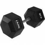 HMS &lrm;&lrm;Hantel Hex Pro gumowany 1 x 47.5 kg | 17-66-130 | 5907695518238