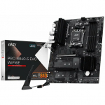 PRO B840-S EVO WIFI6E | MSI Processor family AMD | Processor socket AM5 | Supported hard disk drive interfaces SATA, M.2 | Number of SATA connectors 4 | PRO B840-S EVO WIFI6E | 4711377404167