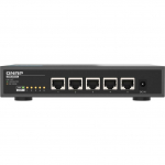 QNAP switch QSW-3205-5T (5x 10GbE port, pasiv. chlazen&iacute;, podpora 100M/ 1G/ 2,5G / 5G a 10G) | QSW-3205-5T | 4711103085646