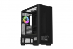 Thermaltake S380 TG ARGB PC-Geh&auml;use, Midi-Tower, ATX, Tempered Glass - inklusive 4x 120-mm-L&uuml;fter, schwarz | CA-11K-00M1WN-00 | 4711658544568