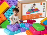 Marioinex &ldquo;brick&rdquo; building blocks, 33 pastel-coloured pieces | MC_Pastel | 5903033905838