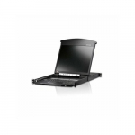 Konsola KVM Aten Przełącznik KVM Over-IP ATEN KL1516AiN, 48 cm TFT, VGA, PS/2-USB przez Cat 5, 16 port&oacute;w, układ US | 14.01.6727 | 4710469345661