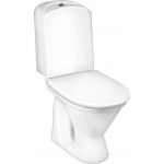 Zestaw kompaktowy WC Gustavsberg Nordic 3 66 cm cm biały (GB113510301213) | GB113510301213 | 7391530066844
