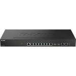 Switch D-Link D-Link DMS-1250-12 - Switch - L2+ - Smart - 8 x 10/100/1000/2.5G + 2 x 10 Gigabit Ethernet + 2 x 10 Gigabit SFP+ - Desktop | DMS-1250-12/E | 790069476631