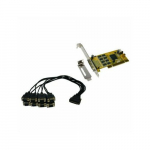 Karta sieciowa Exsys Karta EXSYS EX-41388 8S Serial RS232 PCI z kablem Octopus i uchwytem LowProfile | 4718359413889 | 4718359413889