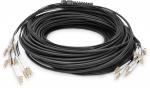 Digitus Kabel światłowodowy breakout OM4 12 wł&oacute;kien LC/UPC-LC/UPC 30m czarny (DK-2433CU030BK-BBB) | DK-2433CU030BK-BBB | 4016032485094