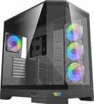 Darkflash DQX90 computer case (black) | DQX90 Black | 4710343799504
