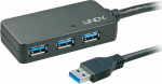 HUB USB Lindy 4x USB-A 3.0 (43159) | 43159 | 4002888431590