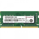 Pamięć do laptopa Transcend JetRam, SODIMM, DDR4, 16 GB, 2666 MHz, CL19 (JM2666HSB-16G) | JM2666HSB-16G | 760557845720