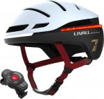 Livall Kask rowerowy Smart LED/SOS EVO21 r. 58-62cm EVO21-L-SNW | EVO21-L-SNW | 6970173153152