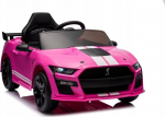 Lean Cars Pojazd na Akumulator Ford Mustang GT500 Shelby R&oacute;żowy | Lean-19529 | 5905991009047