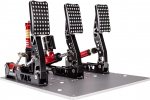 Simagic P2000 Hydraulic 3-Pedal Set, 100KG Loadcell - Crimson Edition | P2000-S100R | 6975472770499