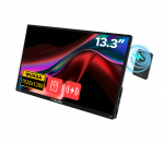 Verbatim Prenosn&yacute; dotykov&yacute; monitor 13,3" ALU s powerbankou 5000 mAh, hlin&iacute;kov&yacute; kryt, čierna | 23942320876 | 023942320876