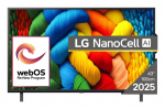 TV Set|LG|43 "|4K Ultra HD|3840 x 2160 pixels|Flat|16:9|LED|43NANO80A3B | 43NANO80A3B | 8806096362242