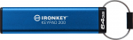 Kingston IronKey Keypad 200/64 GB/USB 3.2/USB-A/modr&yacute; | IKKP200/64GB | 740617330076