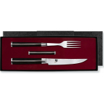 KAI KAI Shun Cutlery 3-pcs. Fork, Knife, Knife Rest | KAI DM907 | 4901601351996
