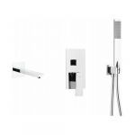 Bateria wannowa KFA 5139-401-00 / KFA / LOGON /  ZESTAW WANNOWY PODTYNKOWY Z BATERIĄ 3 FUNKCYJNĄ, CHROM / | 5907571512497 | 5907571512497