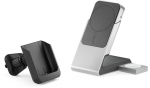 Ładowarka Alogic Alogic Matrix+ Wireless 3-in-1 Ladestation MagSafe + Vent Mount | MM31CPBCBK-G | 9350784028402