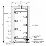 Galmet Zbiornik Buforowy 300L B/W 70-3000 | 70-300000N | 5901224316609