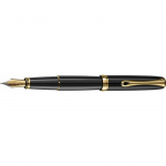 Diplomat Pi&oacute;ro wieczne Excellence A2, F, czarne/złote | 4009746009861 | 4009746009861