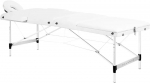 Activeshop Balance st&oacute;ł składany do masażu aluminiowy 3 segmentowy white | 5906717468896 | 5906717468896