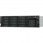 Serwer Qnap QNAP TS-h1655XeU-RP-8G | 16-zatokowy płytki serwer NAS, Intel, 8GB RAM, 2x 10Gb Base-T, RP, RACK | TS-H1655XEU-RP-8G | 4711103089675
