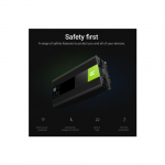 Green Cell INV15 power adapter/inverter Auto 3000 W Black | INV15 | 5903317224945