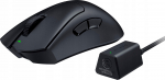 Myszka gamingowa Razer DeathAdder V3 Pro + HyperPolling Dongle bezprzewodowa 30000 dpi optyczna czarna | RZ01-04630300-R3WL | 8886419334286