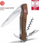 Victorinox V-0.97 01.63 Wine Master Taschenmesser, mit Holzgriff, nussbaumholz | V-0.97 01.63 | 7611160060051