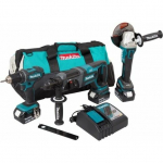 Zestaw elektronarzędzi Makita 9-elementowy (DLX3078TX1) | DLX3078TX1 | 088381842594