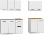 Topeshop KUCHNIA SET 200 BIEL kitchen/dining room furniture set | KUCHNIA SET 200 BIEL | 5902838468371