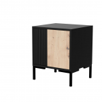 Cama Bedside table 2pc MERCI 44x40x52.5 black/oak artisan | MERCI 400018 | 5903815009563