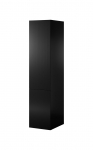 Wardrobe PAFOS 1D 45x55.5x198.5 Black matt | PAFOS SZF 1D CZ | 5903815008313