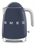 Smeg KLF03NBEU electric kettle 1.7 L 2400 W Blue, Chrome | KLF03NBEU | 8017709347840
