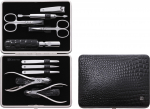 Zwilling Zestaw do manicure Zwilling Classic Inox sk&oacute;rzane etui, 10 element&oacute;w | 97509-004-0 | 4009839306839