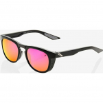 100% Okulary 100% SLENT Polished Black - Purple Multilayer Mirror Lens (Purple Mirror Lenses, light transmission 24%) uniwersalny | 307188-uniw | 841269144773