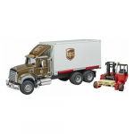 Bruder MACK Granite UPS Logistics truck with fo | BR-02828 | 4001702028282