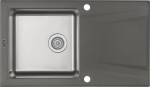 Zlewozmywak Deante .PRIME ANTRACYT METALIK GRANITO-STAL 860X500X220 + SPACE SAVER | ZSR_T113 | 5908212089170