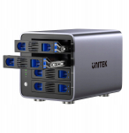 Kieszeń Unitek Obudowa RAID do dysku SATA 2.5''/3.5'' 8 tryb&oacute;w 80TB USB-C | S1301AGY01-EU | 4894160058096