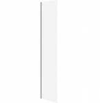 Cersanit (kabiny walk-in) Ścianka stała kabiny prysznicowej walk-in MILLE - (50x200) chrom (S161-014) | S161-014 | 5901771039204