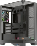 Obudowa XYZ PC GEAR Trifecta ARGB czarna (X-CS-TRIFECTA-B) | X-CS-TRIFECTA-B | 6978262010911