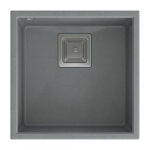 Zlewozmywak Quadron DAVID 40 GraniteQ silver stone/elementy stalowe | 39221000 | 5903242539299