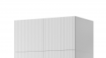 Wardrobe PAFOS 2D BASE 90x55.5x45 white matt | PAFOS NAD 2D BI | 5903815008320