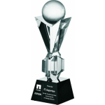 Victoria Sport Trofeum szklane grawerowane z etui +wypełnianie farbą | C027/GR/F | 2010000252239