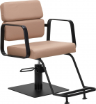 Activeshop Gabbiano fotel fryzjerski Porto czarno beżowy | 5906717456763 | 5906717456763